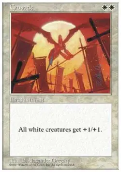 Crusade - 5E MTG - Medium Play - Image 1