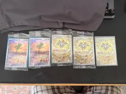 Pokemon TCG Holo & Reverse Holo Card Lot Promo Cards From Etb - Image 1