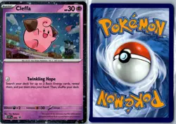 Pokemon Card - Cleffa Scarlet & Violet Promo 095 Promo Holo Holo Near Mint - Image 3