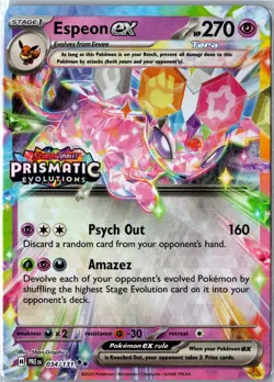 Espeon ex - 034/131 Miscellaneous Cards & Products - Promo Holo Near Mint - Image 1