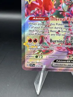 Charizard Shiny ex 074 Sv: Scarlet & Violet Promo Cards Holo ✨NM - Image 5