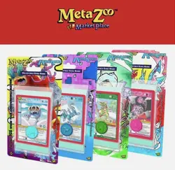 MetaZoo HiroQuest 2.0 4x Blister Pack – Steve Aoki TCG Set – Sealed Cards - Image 1