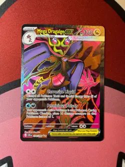 Mega Dragalge Ex 104/86 Pokemon Chaos Rising Pokemon Card - Image 1
