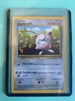 Pikachu & Jigglypuff Corocoro Grey Star Promo Pokemon Cards - Image 5