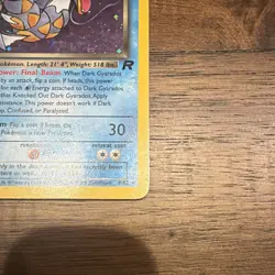 Dark Gyarados - 8/82 - 1st Edition Holo Rare Pokemon Card - Team Rocket - Image 5
