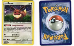 Eevee Cosmo Holo Promo Pokemon TCG Miscellaneous Cards & Products 101/149 MP - Image 3