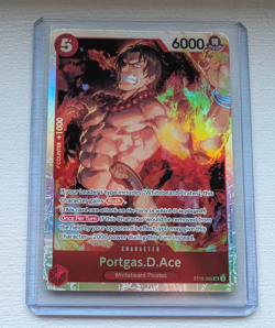 Portgas.D.Ace ST15-005 SR One Piece Card Game English - Image 1
