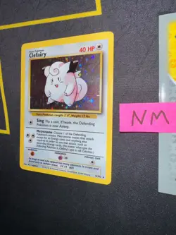 Pokemon Card Clefairy Base Set Unlimited WOTC Vintage 5/102 158 💎NM💎 - Image 3