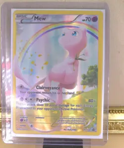 Mew XY110 XY Holo Full Art XY Promo Pokemon Card NM - Image 1