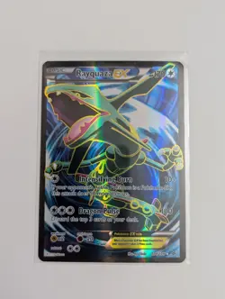 Pokemon Rayquaza EX XY Roaring Skies Full Art Ultra Holo Rare 104/108 - Image 1