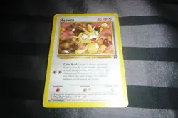 Pokemon Rocket Non-Holo Card Unlimited LP Meowth 62/82 - Image 1