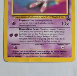 WOTC Pokemon Mew Wotc Promo Non Holo Promo 50 HP English 2000 Vintage Card - Image 3