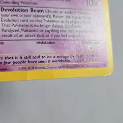WOTC Pokemon Mew Wotc Promo Non Holo Promo 50 HP English 2000 Vintage Card - Image 5