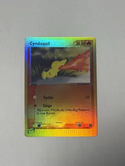 Pokemon Cyndaquil EX Sandstorm Reverse Holo Card 59/100 NM - Image 1