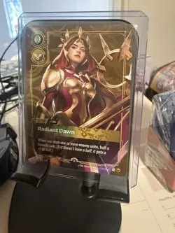Riftbound LEONA Radiant Dawn METAL Card Regional Prize Wall Exclusive Promo - Image 1