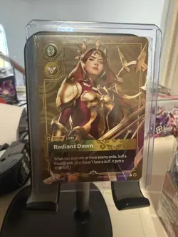 Riftbound LEONA Radiant Dawn METAL Card Regional Prize Wall Exclusive Promo - Image 2
