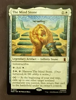 MARVEL MAGIC THE GATHERING THE MIND STONE MTG CARD - Image 1