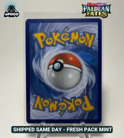 Pikachu 018/091 Reverse Holo Pokemon TCG: Paldean Fates Card MINT SHIPS TODAY! - Image 2