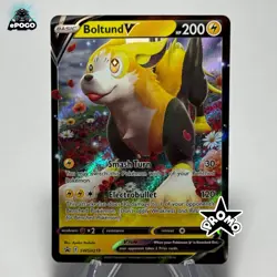 Boltund V SWSH 219 Rare Black Star Promo Card Pokemon TCG: MINT SHIPS TODAY! - Image 1