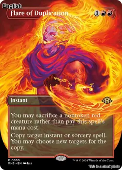 Flare of Duplication (Borderless) EN [MH3 - 333] - NM TCG MTG - Image 1