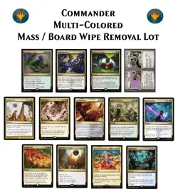 Commander Multi-Colored Mass / Board-Wipe Removal x13 Lot (1/ea) - LP/NM MTG - Image 1