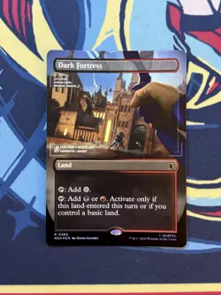 (Preorder) Dark Fortress (Borderless) EN [MSH - 380] - NM TCG MTG - Image 1