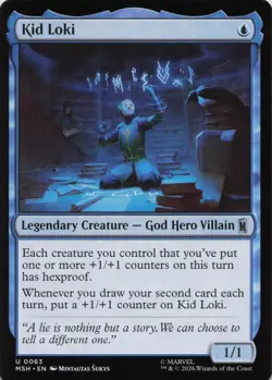 Kid Loki 63 UC Marvel Super Heroes MTG NM/M - Image 1