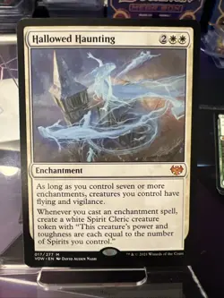 MTG 1X Hallowed Haunting X1 Innistrad: Crimson Vow Magic - NM - Image 1