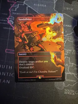 SLD Rainbow Foil Borderless VANDALBLAST 1x Magic Deadpool Secret Lair MTG NM - Image 1