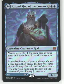Alrund, God of the Cosmos Foil M Kaldheim 40 NM - Image 1