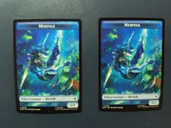 Doombot/Merfolk Token 0018 set of 2, MTG, - Image 2