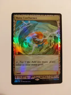 Magic MTG Zendikar Expeditions FOIL Mana Confluence NEAR MINT NM - Image 1