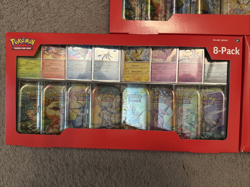 Lot (3) Pokemon TCG: Prismatic Evolutions 8-Pack Mini-Tins Promos Costco Bundle - Image 2