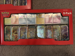 Lot (3) Pokemon TCG: Prismatic Evolutions 8-Pack Mini-Tins Promos Costco Bundle - Image 3