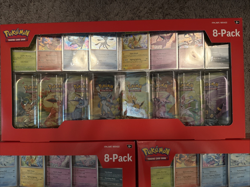 Lot (3) Pokemon TCG: Prismatic Evolutions 8-Pack Mini-Tins Promos Costco Bundle - Image 4