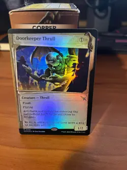 MTG Doorkeeper Thrull (Showcase) Murders at Karlov Manor Foil (0338) LP - Image 1