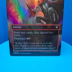Faithless Looting (Borderless) Commander Masters Foil - Image 2