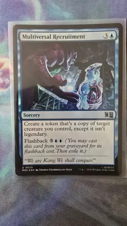 Multiversal Recruitment Commander: Marvel Super Heroes Foil - Image 1