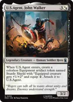 U.S.Agent, John Walker U Marvel Super Heroes 236 NM - Image 1