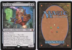 M.O.D.O.K. 106 Mythic Marvel Super Heroes Magic: The Gathering Near Mint - Image 3