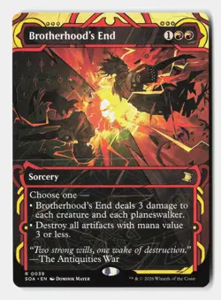 Brotherhood's End 39 Secrets of Strixhaven: Mystical Archive MTG NM - Image 1