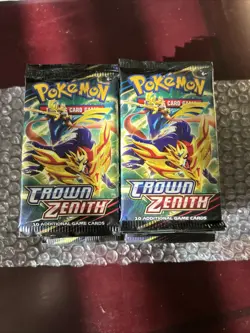 36x Pokemon Crown Zenith Booster Pack Lot of 36 Factory Sealed Booster Packs - Image 5