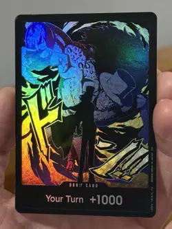 DON!! Card (Rob Lucci) One Piece Premium Booster -The Best- Vol.2 FOIL NM - Image 5