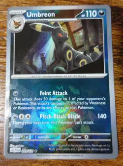 Umbreon 059/131 Master Ball Prismatic Evolutions Pokemon Card NM-MINT Pack Fresh - Image 1