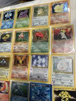 Vintage Holo Pokemon Card Lot (32) WOTC 1999 Base Set, Jungle, Fossil -Blastoise - Image 2
