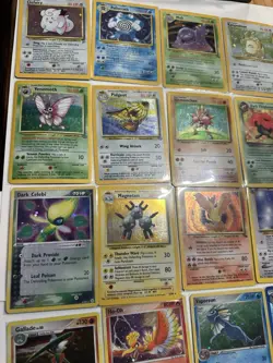Vintage Holo Pokemon Card Lot (32) WOTC 1999 Base Set, Jungle, Fossil -Blastoise - Image 3