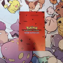 Poncho Pikachu Dark Mewtwo Gold Rainbow Pokemon Card Database Team Rocket - Image 2