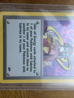 Sabrina Trainer 20/132 Gym Challenge Unlimited Holo Rare Pokemon Card TCG #V1 - Image 2