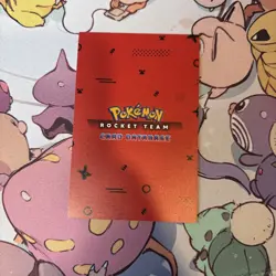 Poncho Pikachu Lucario Rainbow Holo Pokemon Card Database Team Rocket - Image 2