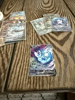 Pokemon TCG Vaporeon V Rapid Strike Full Art Card SWSH181 - Image 1